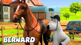 Bernard Bear  Horse Race AND MORE  Cartoons for Children  Full Episodes [upl. by Anaitsirhc]