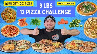 12 7 INCH SPECIALY PIZZAS CHALLENGE 9LBS TOTAL [upl. by Maren]