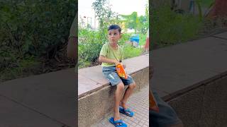 Piyush ke sare kurkure kha liye 😅😂 comedy shorts funny shortsfeed youtubeshorts [upl. by Boar]