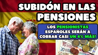 ⚡️Subidón en las pensiones los pensionistas españoles serán a cobrar casi un 4 más [upl. by Corron516]