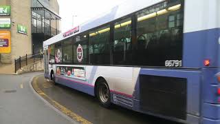 First Huddersfield bus in Holmfirth Bus Station [upl. by Erwin]