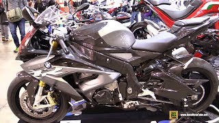 2018 BMW S1000RR Ilmberger Carbon Customized  Walkaround  2017 EICMA Milan [upl. by Atteynek]