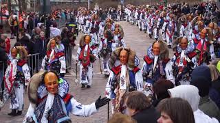 Fasnet Schwenningen 2019 Hansele Narresoma Stadtmusik Narrenmarsch Hansele Sprung [upl. by Shama]