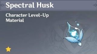 HOW TO GET SPECTRAL HUSK Genshin Impact [upl. by Ulphiah]