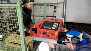 Gör plats för en CNC Plasma skärmaskin mm del 3 [upl. by Daniels150]