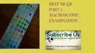 Urinalysis Best Mcqs Part  2  Microscopic Examination [upl. by Dnalyram]