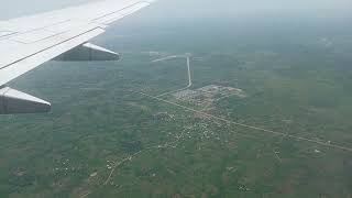 LANDING AT MURTALA MUHAMMAD INTERNATIONAL AIRPORT LAGOS [upl. by Maure]