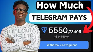 How much does telegram pays [upl. by Onaivatco]