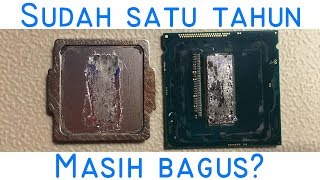 Apa liquid metal harus di reapply lagi ft Delidded 4790K [upl. by Anoed252]