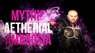 How to craft Mythic Aetherial Ambrosia in The Elder Scrolls Online ESO [upl. by Durr]