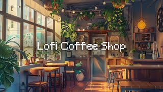 Lofi Coffee Shop Ambience Smooth Jazz Music for Relaxing Summer Vibes ☕🎷 [upl. by Torhert]