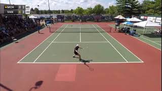 Quinn Vandecasteele Vs Aidan McHugh  Highlights FINAL ITF EDWARDSVILLE [upl. by Hairahcez]