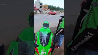 Kawasaki Ninja Zx10r got Sizzed 😭 [upl. by Camfort336]