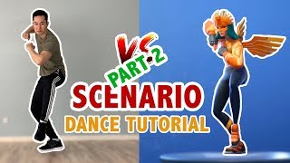 How To Do Fortnite Scenario In Real Life Part 2  Dance Tutorial  Learn How To Dance [upl. by Namien]