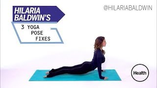 Hilaria Baldwins 3 Yoga Moves You Might Be Getting Wrong  Health [upl. by Peony527]