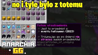 Jak stracić totem ułaskawienia w 20 sekund na lifesteal smp anarchiagg [upl. by Gutow]