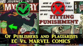 EC Vs MARVEL Comics Of Publishers And Plagiarists  Vault of HORROR and Journey Into MYSTERY [upl. by Don]