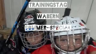 Trainingscamp im hessischen Wabern  echtes Sommereis für echte Eishockeykids [upl. by Rachaba]