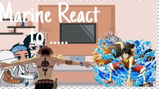 Marines React to marineford war One Piece React [upl. by Arej804]