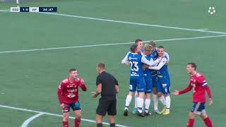 Highlights IK Oddevold  Vänersborgs IF i Ettan Södra 20221105 [upl. by Matland436]