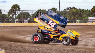 📸 Top Gun Sprints Feature Win  Hendry County Motorsports Park  11423  Danny Jones [upl. by Adnilem]