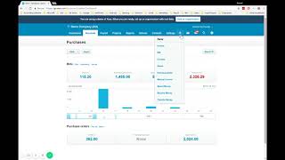 Entering Bills in Xero [upl. by Lait]