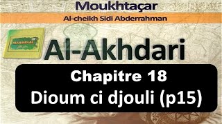 LAKHDARIChapitre 18Dioum ci djouli lerreur dans la prière  par Oustaz Alioune Fall p15 [upl. by Uoliram335]