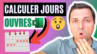 Calculer un nombre de jours ouvrés entre 2 dates SANS weekend ni jours fériés  😮 [upl. by Chelsea]