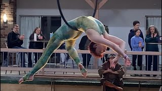 The Power  Aerial Hoop Performance [upl. by Loella794]