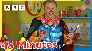 Mr Tumbles Magical Teatime and more 🎩  45 Minutes  Mr Tumble and Friends [upl. by Llenrap748]