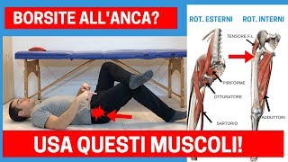 Questi 2 muscoli possono risolvere la tua BORSITE TROCANTERICA [upl. by Uba591]