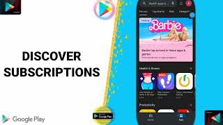 How To Discover Subscriptions On Google Play Store App [upl. by Kester]