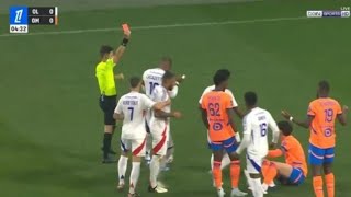 Leonardo Balerdi Red Card Lyon vs Marseille 00 All Goals and Extended Highlights [upl. by Else]