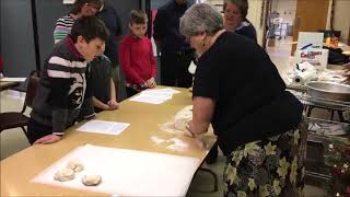 Making Prosphora  Orthodox Divine Liturgy Eucharist Bread [upl. by Wey]