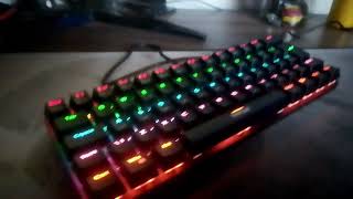 ASMR Unboxing Teclado Mecanico Sherman Mini TGT [upl. by Yngiram]