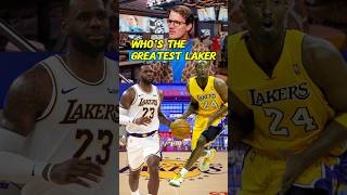 Greatest Laker of All Time  Kobe or LeBron [upl. by Corie]