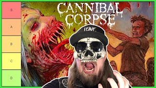 CANNIBAL CORPSE Albums RANKED Best To WORST [upl. by Nerrad261]