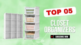 Top 5 Best Closet Organizers of 2024 [upl. by Nuncia]