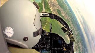 CF18 Hornet Tour Pilot Interview and HD Cockpit Video [upl. by Notxed855]