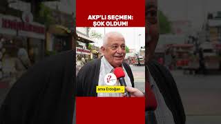 AKPli seçmen Şok oldum sokakröportajları [upl. by Oiludbo]