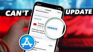 Fix App Store Apps Not Updating on iPhone  Cant Update iPhone Apps [upl. by Fagan]