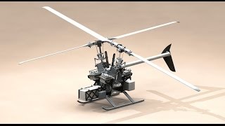 ramo Intermeshing Rotor Helicopter Video Concept [upl. by Darcie136]