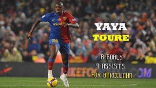 Yaya Toure Barcelona 20072010 [upl. by Wack]