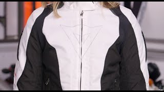 Dainese Womens Laguna Seca DDry Jacket Review at RevZillacom [upl. by Kacy]