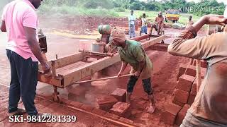 LATERITE terite Stone cutting machine [upl. by Oibirot]