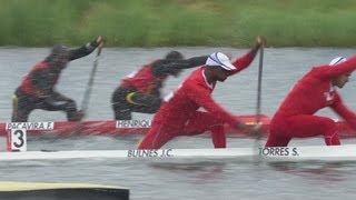 Mens Canoe Double 1000m  Heat 1  London 2012 Olympics [upl. by Iridissa]