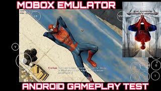 MOBOX EMULATOR I SPIDERMAN 2 IN SD6654GB RAM I PC GAMES ON ANDROID [upl. by Aiciram154]