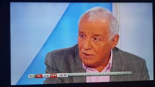 Eamon dunphy on Ireland defeat to Denmark [upl. by Eimorej]