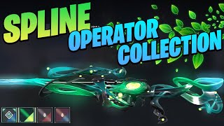 SPLINE OPERATOR SKIN SHOWCASE AND GAMEPLAY  VALORANT SPLINE SKINS COLLECTION  REACTION AND POV [upl. by Arabela]