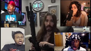 Hes John Wick Streamers React To Moistcr1tikals Guns  Part 3 [upl. by Samal]